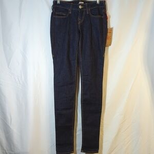 NWT True Religion low rise forsaken Shannon skinny jeans women's size 2 EU 26